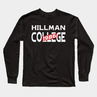 Hillman college 1986 Long Sleeve T-Shirt